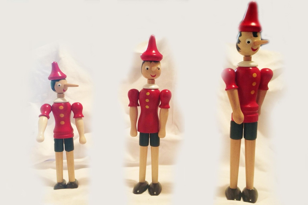 DRVENI PINOCCHIO 25cm 