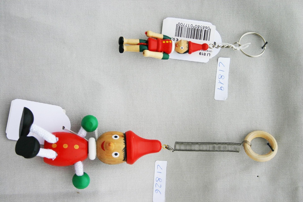 DRVENI PINOCCHIO PRIVJESAK ZA KLJUČEVE