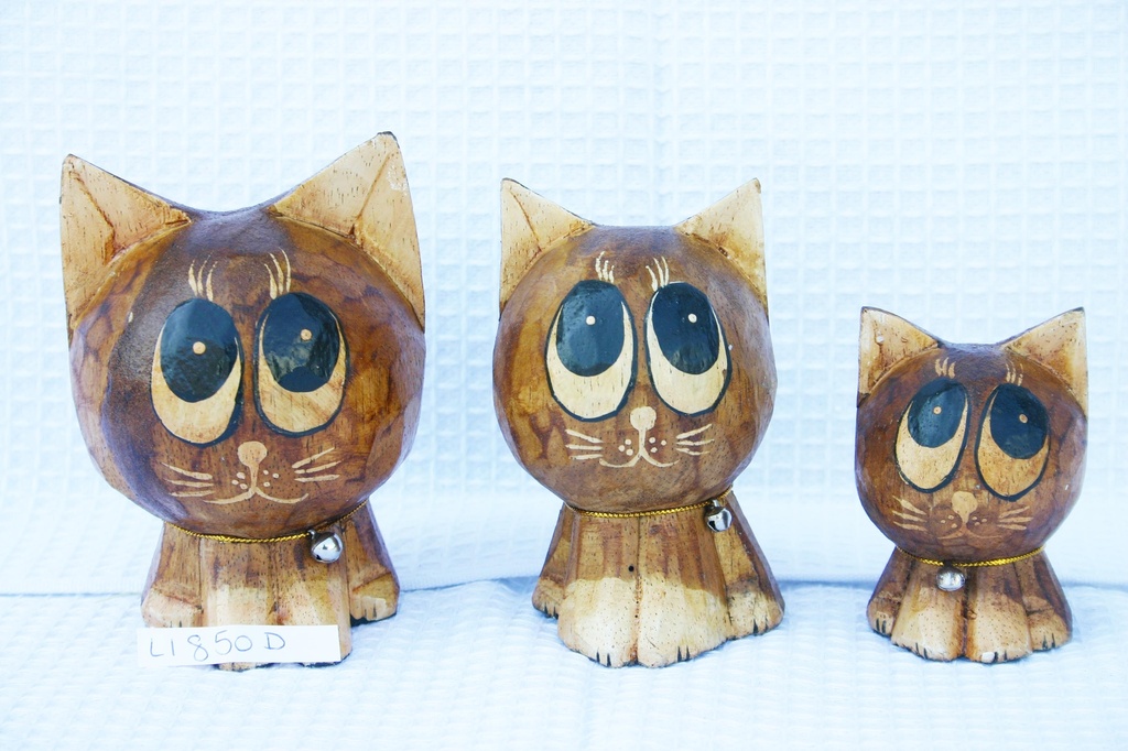 DRVENE MAČKE SET   CM 8-10-12 