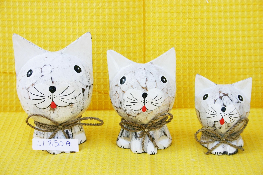 DRVENE MAČKE SET  CM 8-10-12 