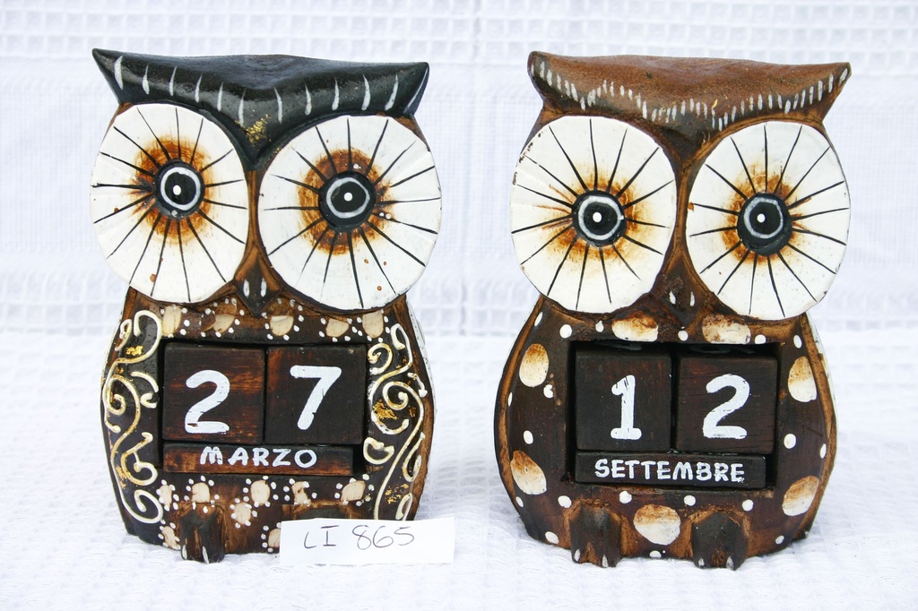 DRVENA SOVA KALENDAR CM 13 