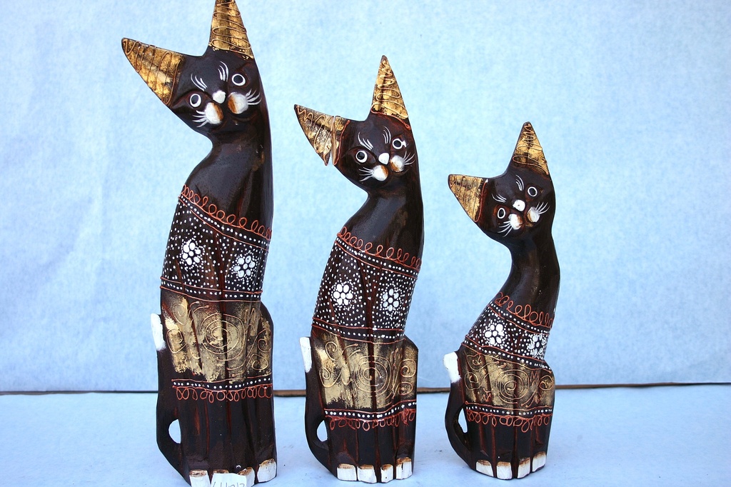 DRVENE MAČKE SET CM 25-30-35 