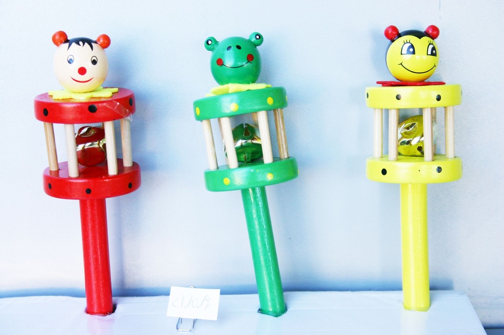 SONAGLIO LEGNO BASTONCINO 6 COL ASS 