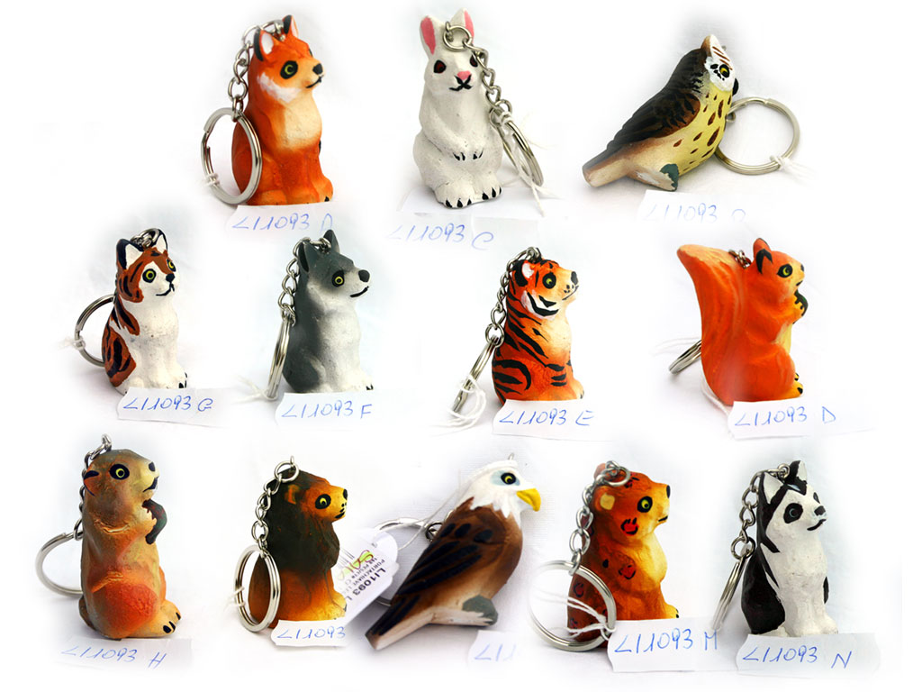 PRIVJESAK ZA KLJUČEVE DRVENE ŽIVOTINJE