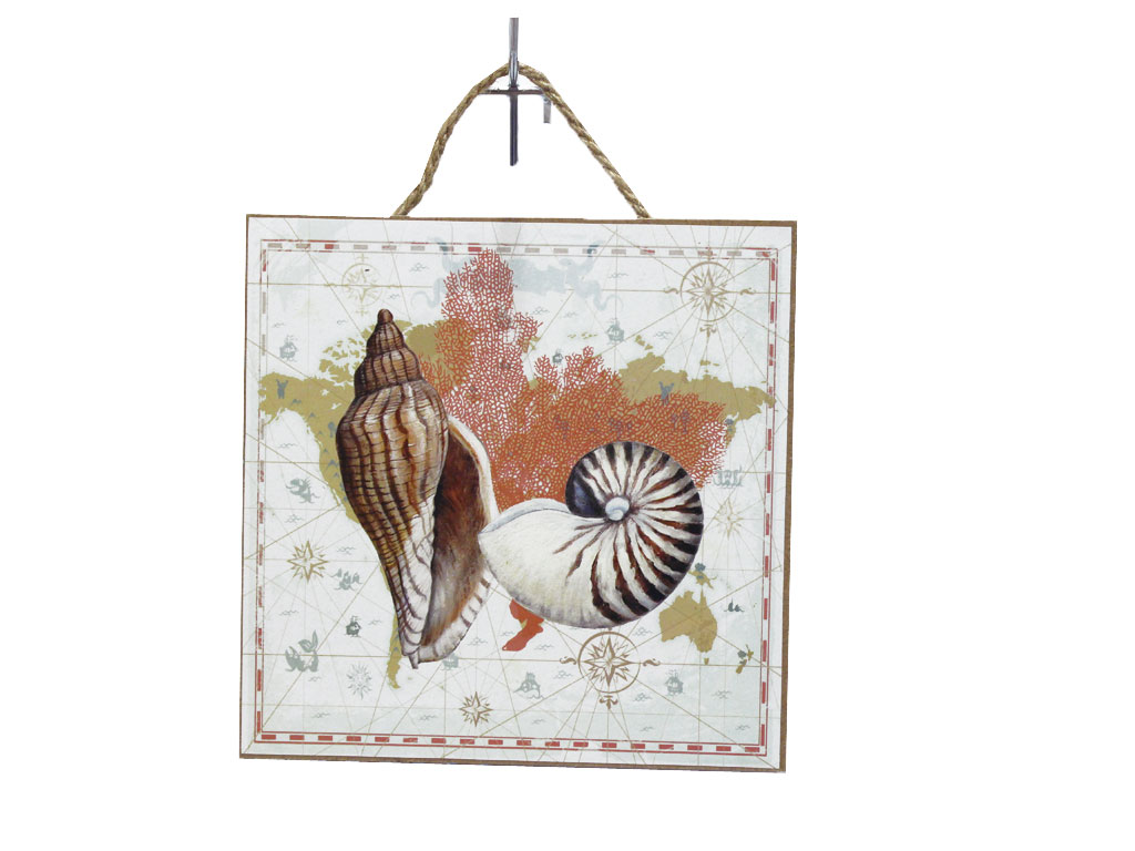 DRVENA PLOČICA - SLIKA  20*20 CM  