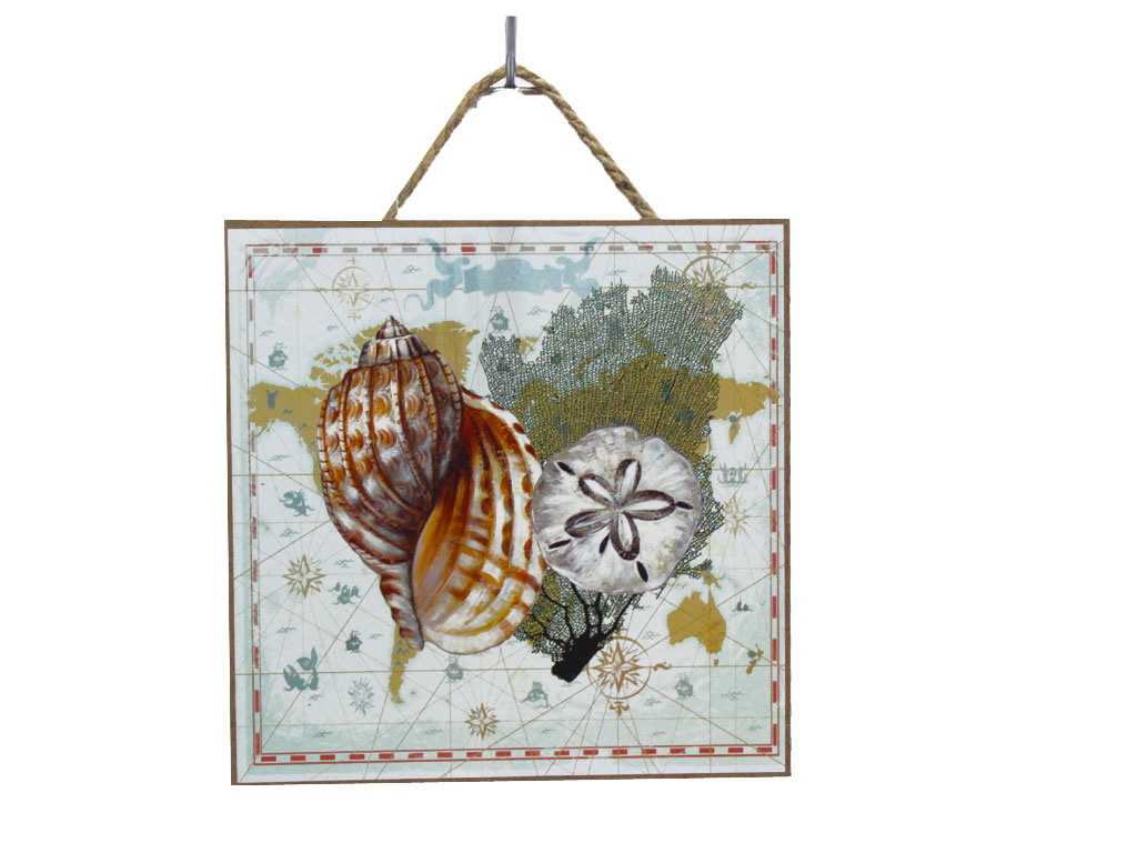 DRVENA PLOČICA - SLIKA  20*20 CM 