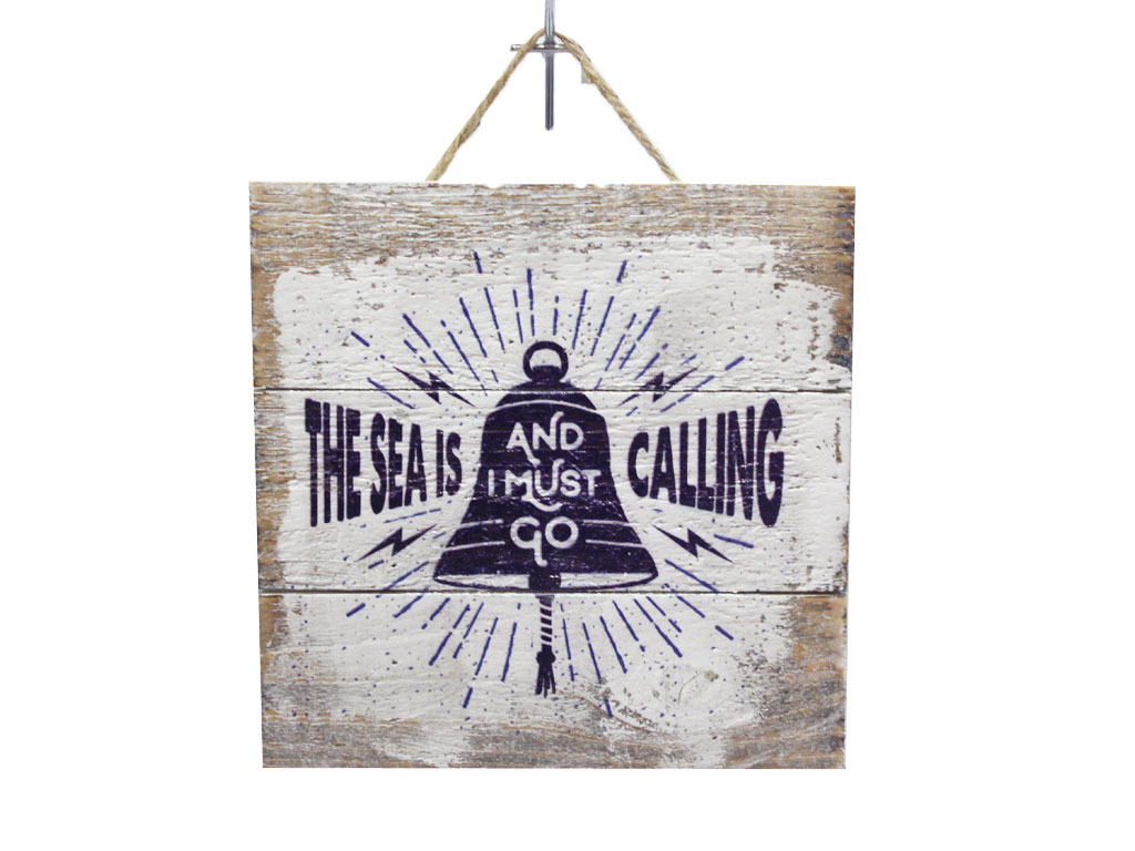 DRVENA PLOČICA - SLIKA  20*20*2.5 CM