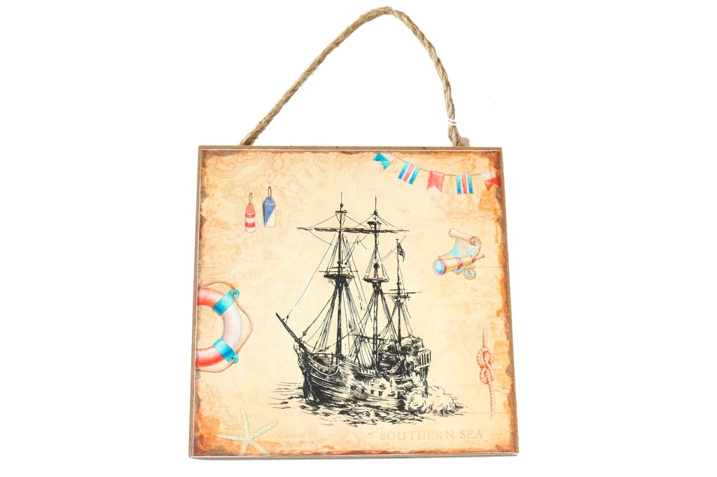 DRVENA PLOČICA - SLIKA 20*20 CM 