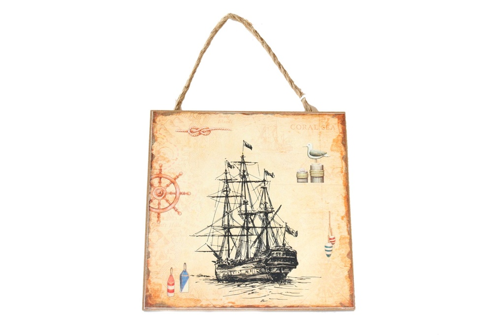 DRVENA PLOČICA - SLIKA 20*20 CM 