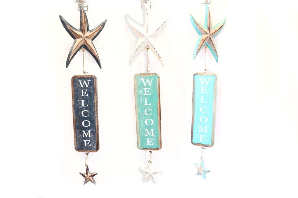 DRVENI NATPIS WELCOME