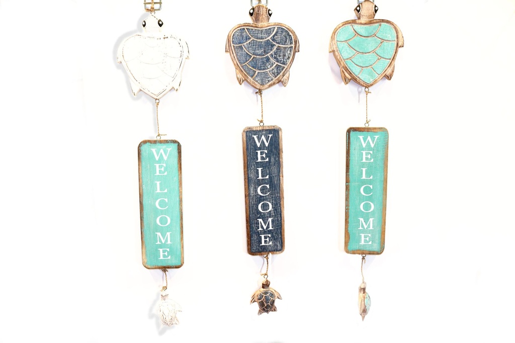 DRVENI NATPIS WELCOME 