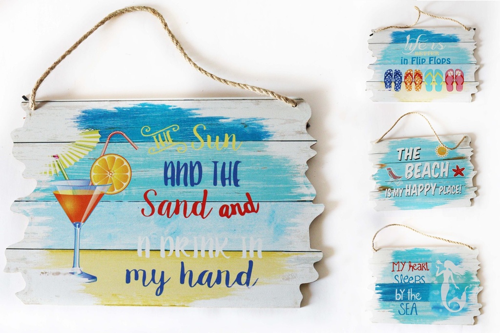 DRVENA PLOČA S NATPISOM 20*30 