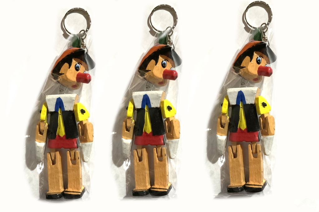 DRVENI PRIVJESAK ZA KLJUČEVE CM 10 