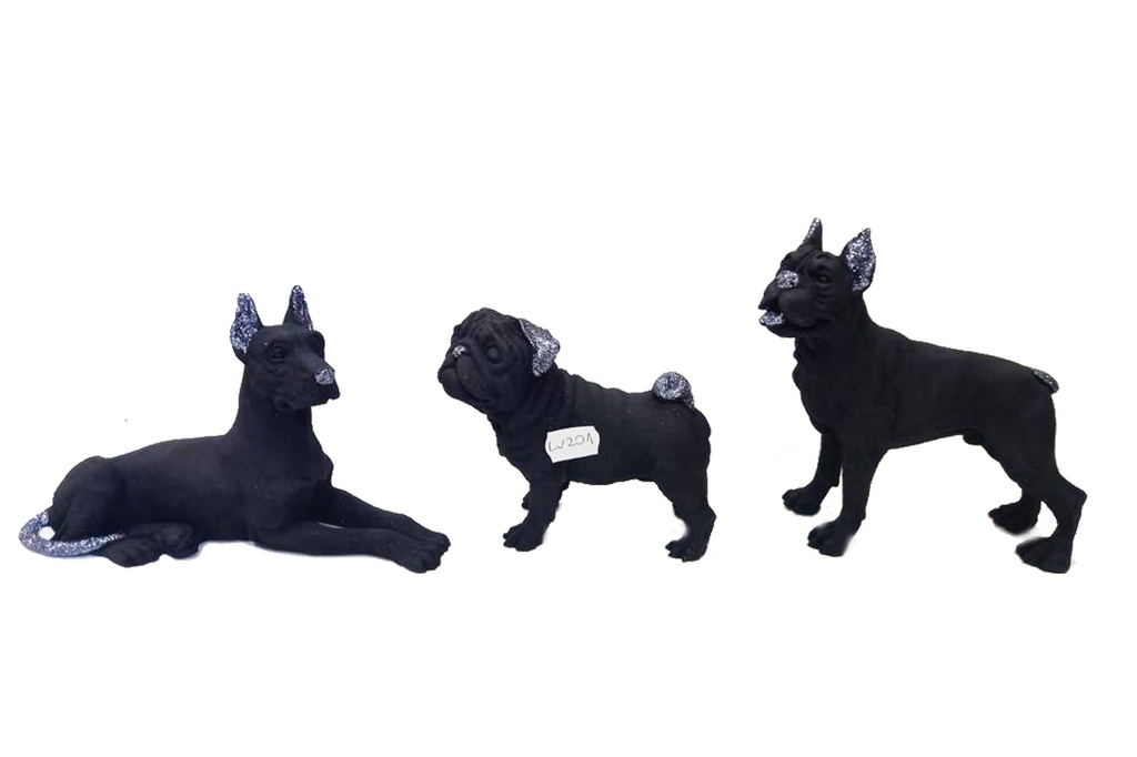 CANE GRANDE RESINA GRIGIO 5 MOD. 