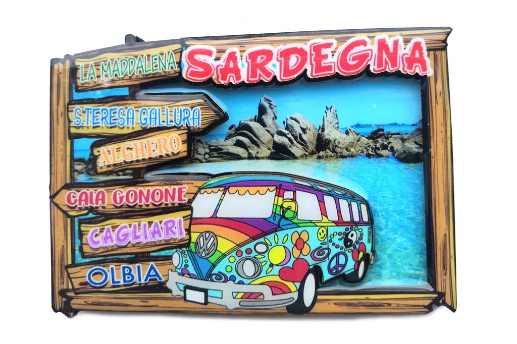 MAGNETE SARDEGNA SEGNALI MDF 