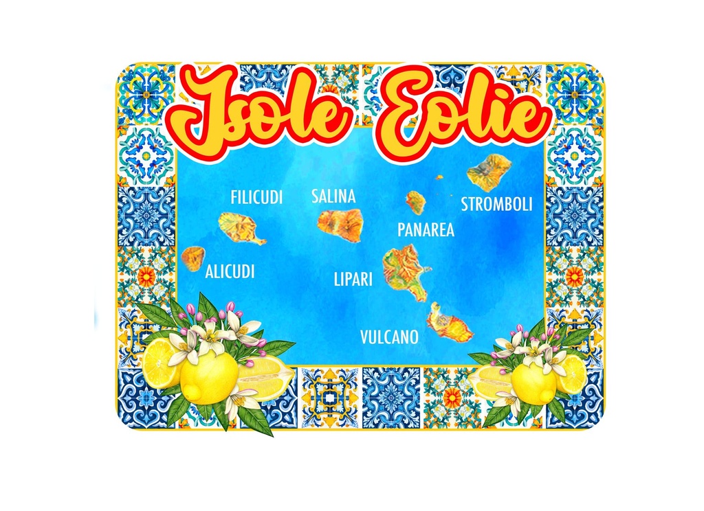 MAGNETE MDF ISOLE EOLIE 2 STRATI 