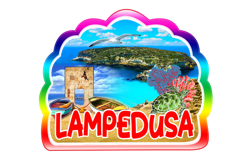 MAGNETE EVA NUVOLA LAMPEDUSA 