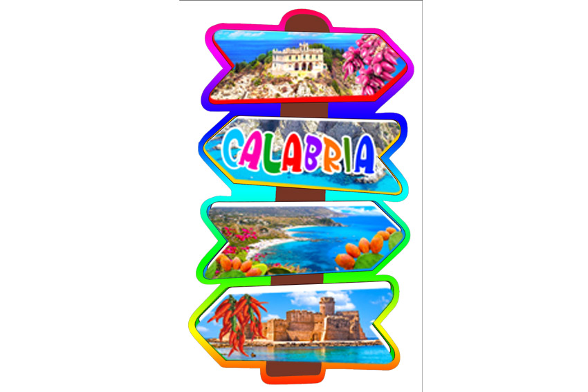 MAGNETE EVA CARTELLI CALABRIA 