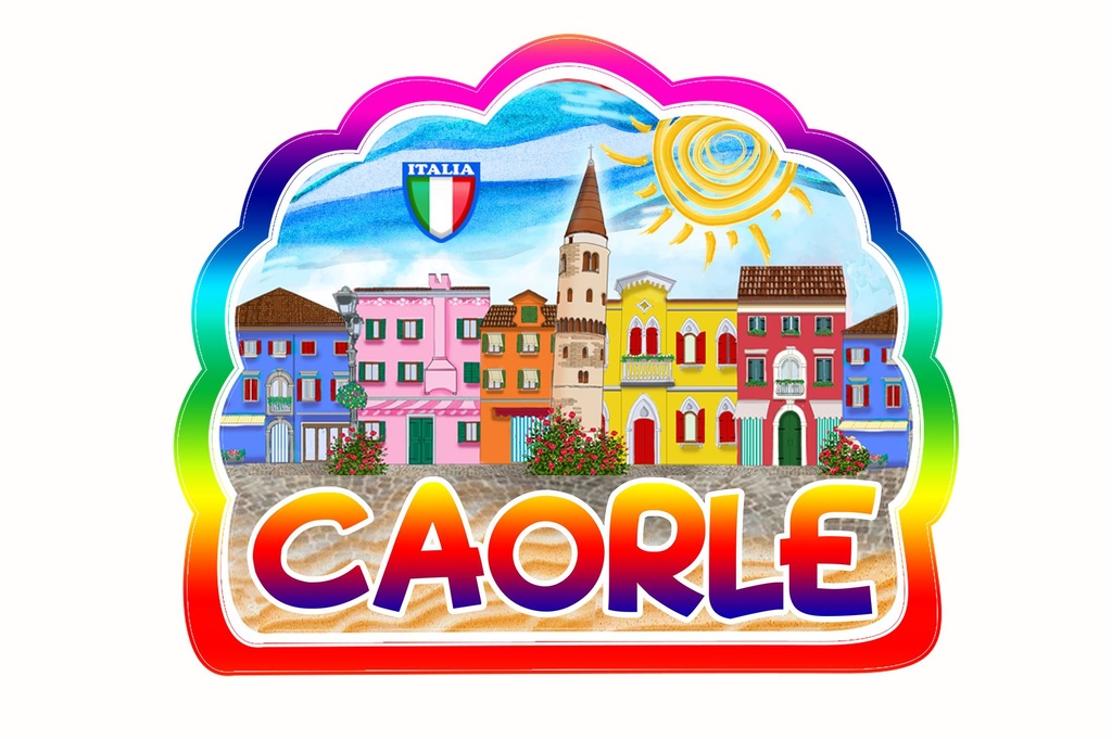 MAGNETE EVA NUVOLA CAORLE 