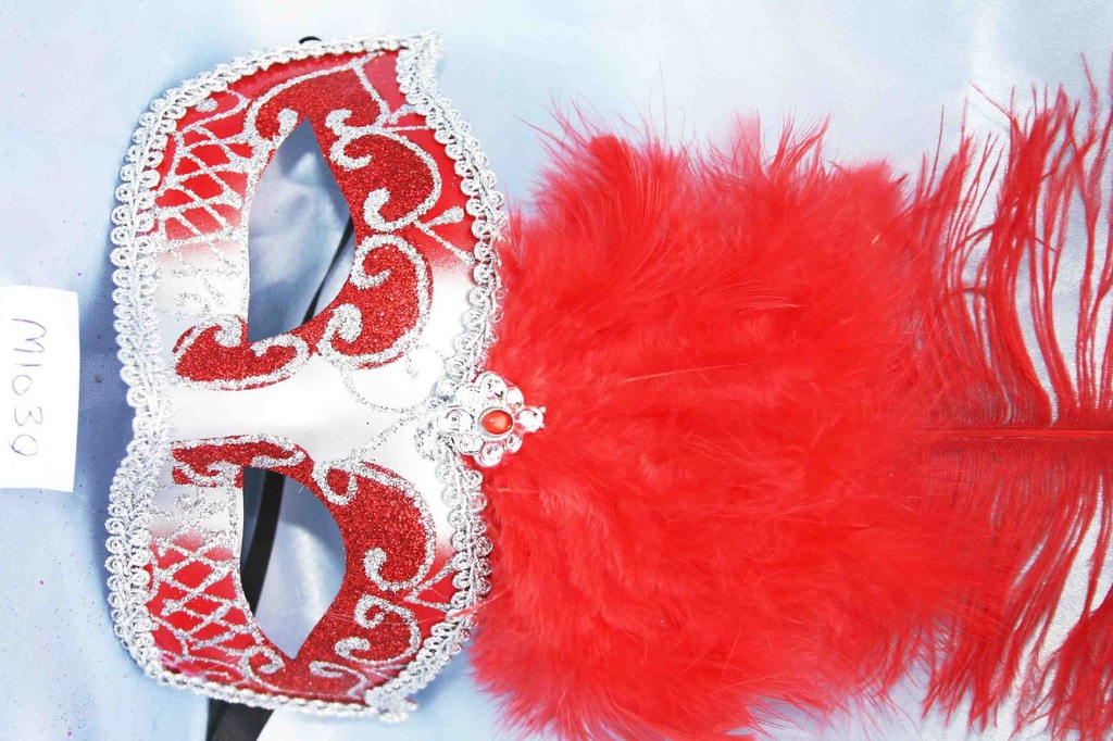 MASCHERA PLASTICA COLOMBINA C/1 PIUMA 