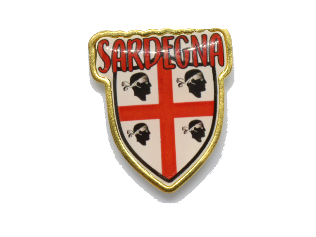 SPILLA METALLO SCUDETTO SARDEGNA 