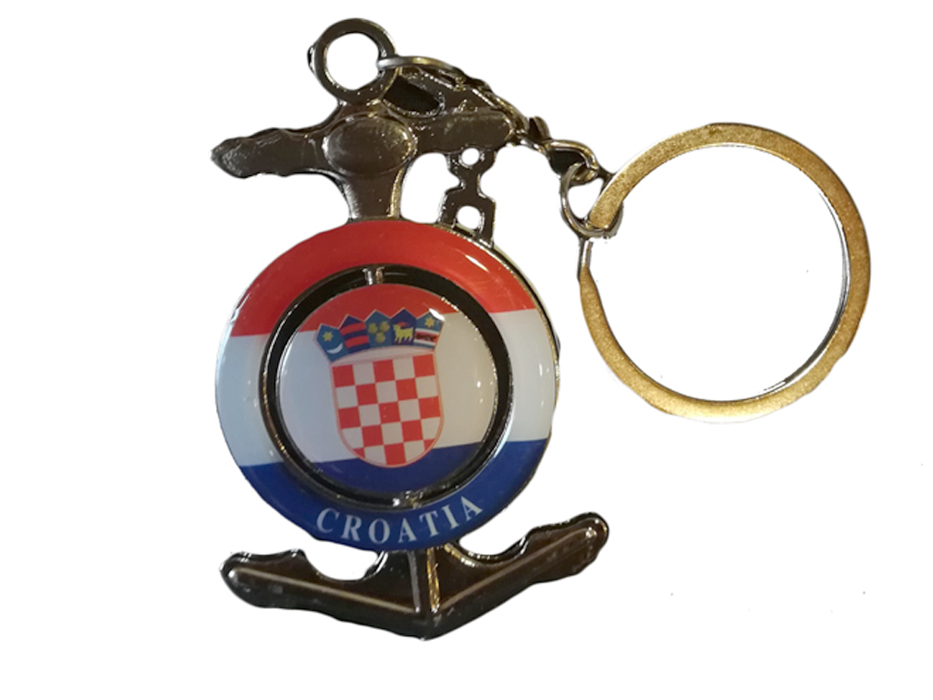 METALNI PRIVJESAK ZA KLJUČEVE CROATIA  