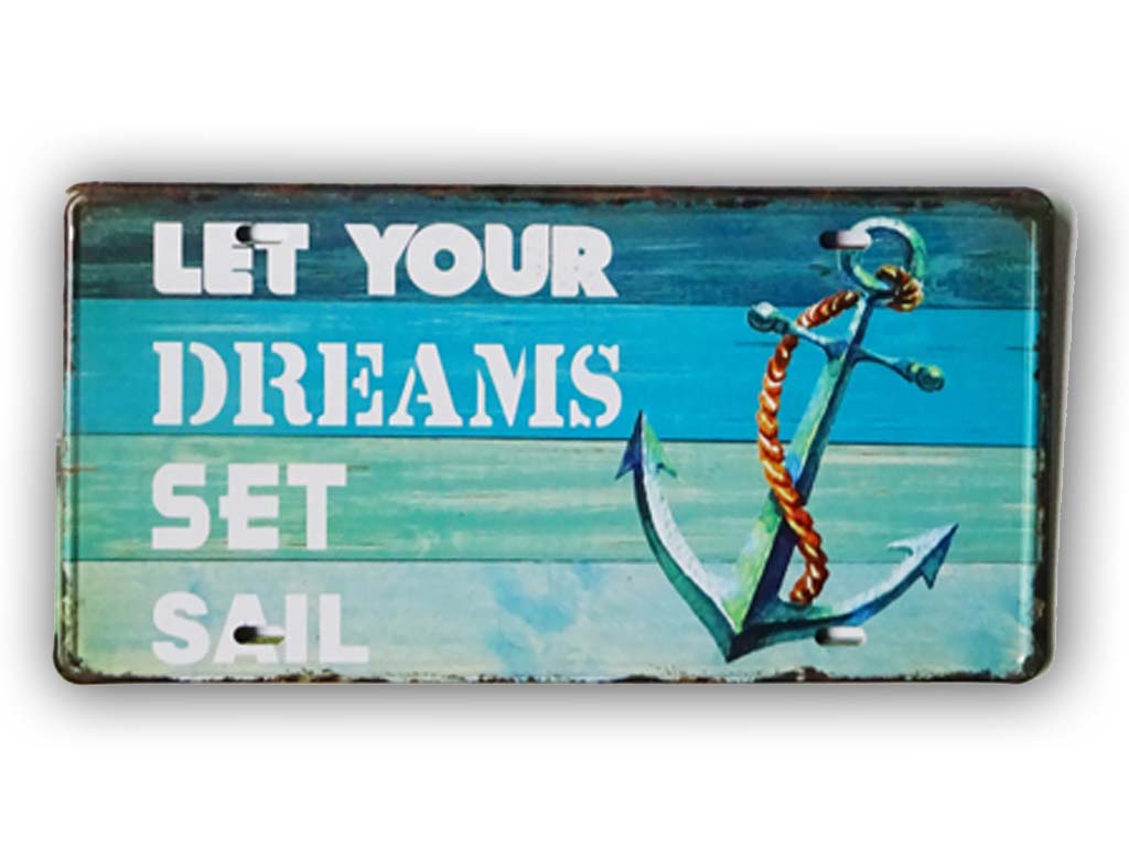 METALNA PLOČA 30*15 CM 