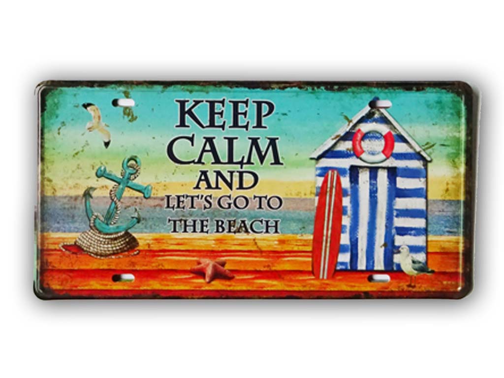 METALNA PLOČA  30*15 CM 