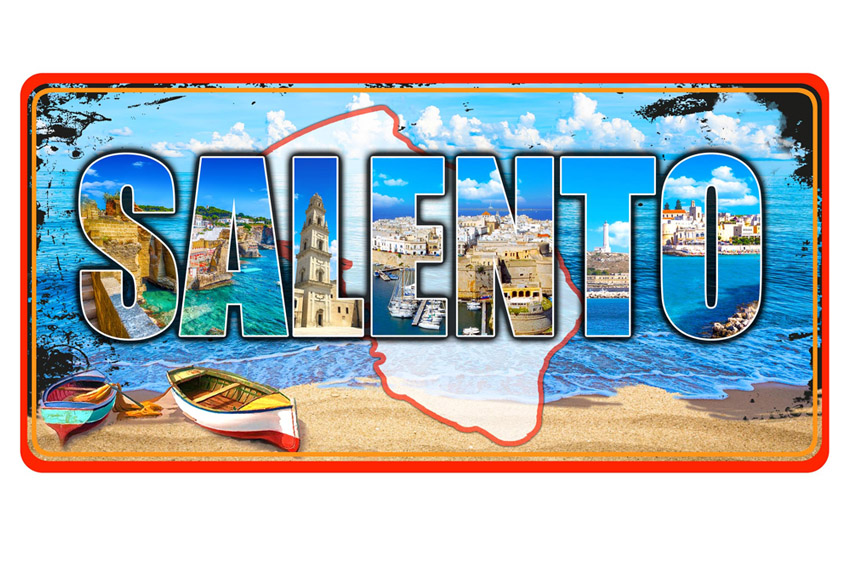 TARGA METALLO 30*15 SALENTO 