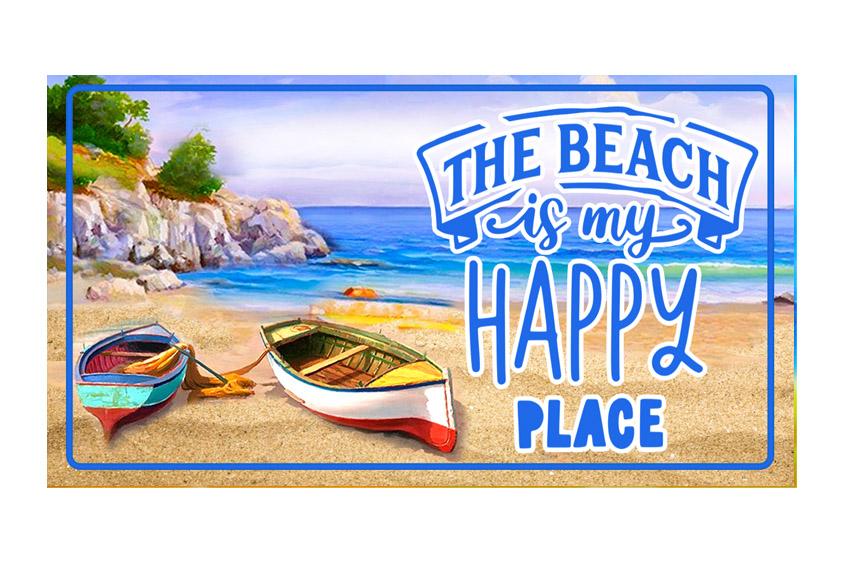 MAGNETE TARGA METALLO 10*5 CM GENERICA BARCHE 