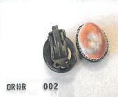 BAKRENE NAUŠNICE SA ŠKOLJKOM