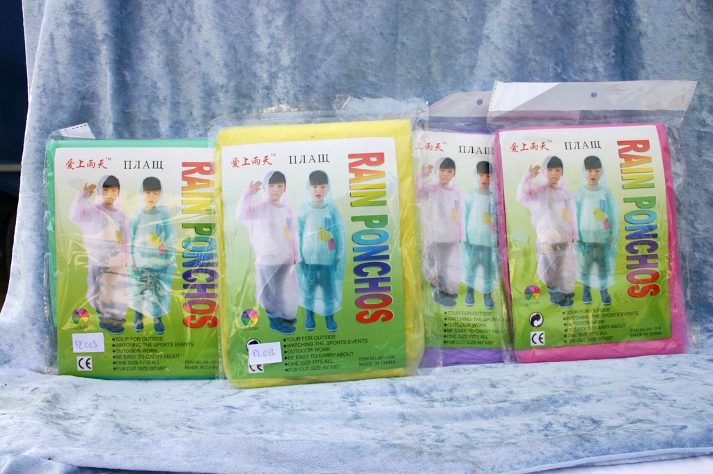 PONCHO PLASTICA BIMBO 