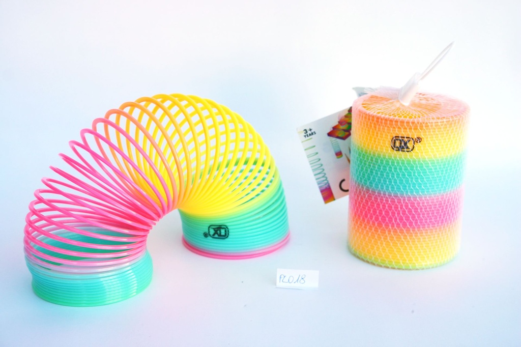 MOLLA PLASTICA COLORATA 