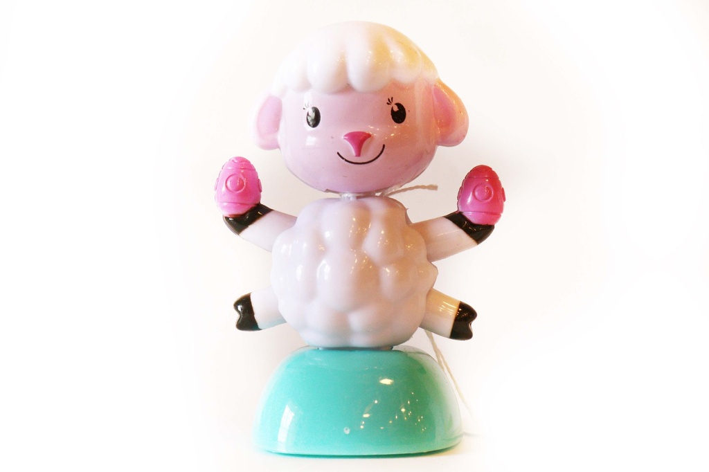 PECORA PLASTICA C/MOV SOLARE 