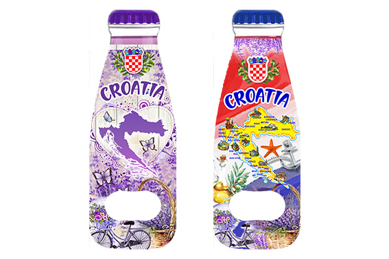 MAGNETE APRIBOTTIGLIA PLASTICA CROATIA 3 MOD 