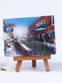 VEDUTA RES.3"X4" VENEZIA CASA c/FIORI 