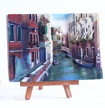 VEDUTA RES.5"X7" VENEZIA CASA ROSSA 