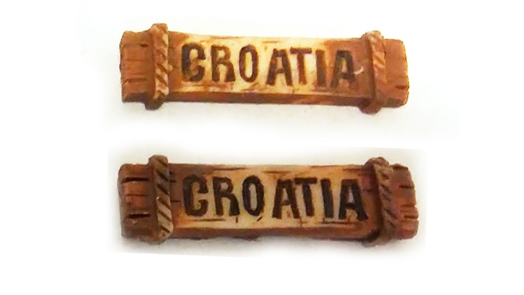 PLOČICA CM 3x0,7 CROATIA 