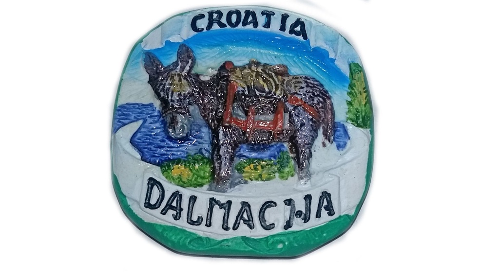 MAGNETE RESINA ASINO CROAZIA 