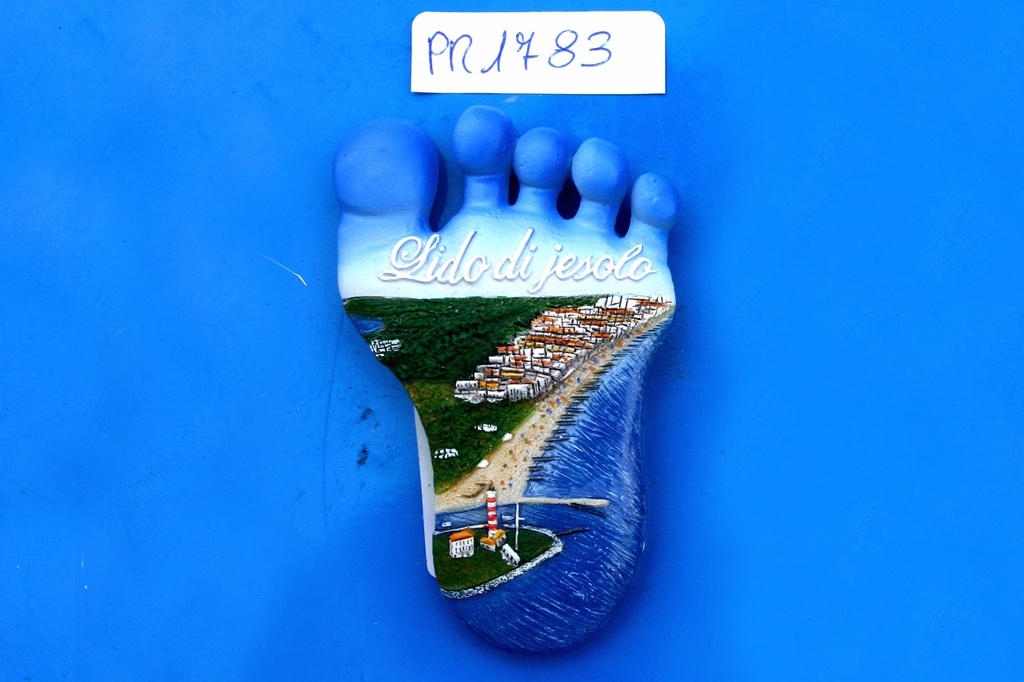 MAGNETE PIEDE RESINA "LIDO DI JESOLO" 