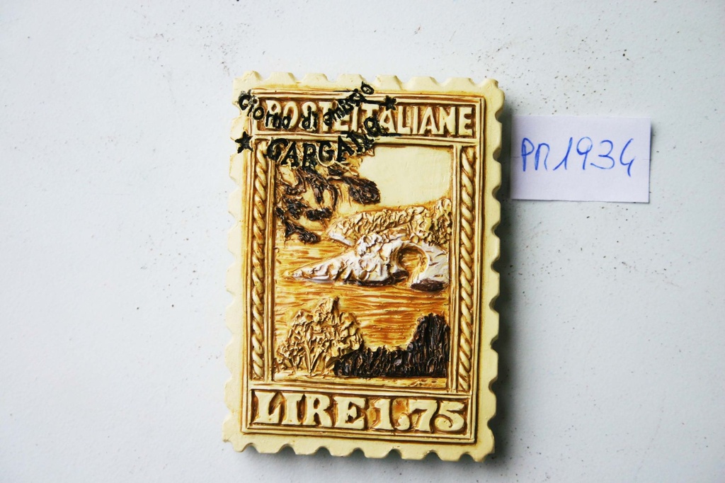 MAGNETE RESINA FRANCOBOLLO GARGANO 