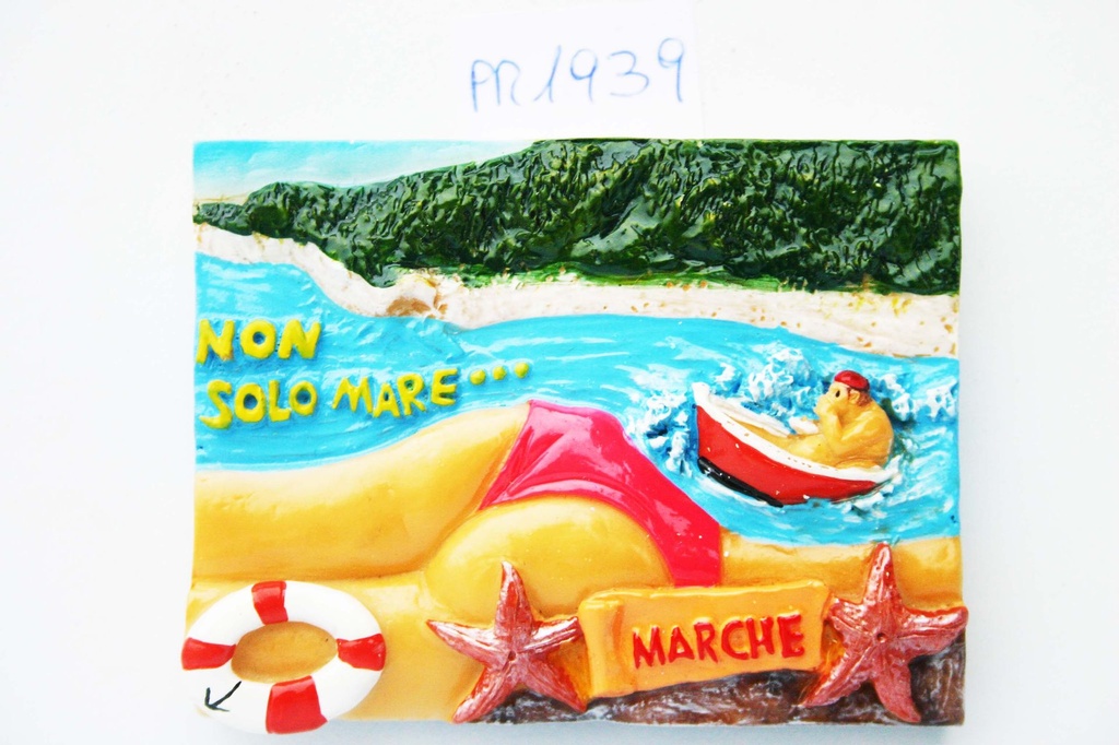 MAGNETE RESINA VEDUTA MARCHE 