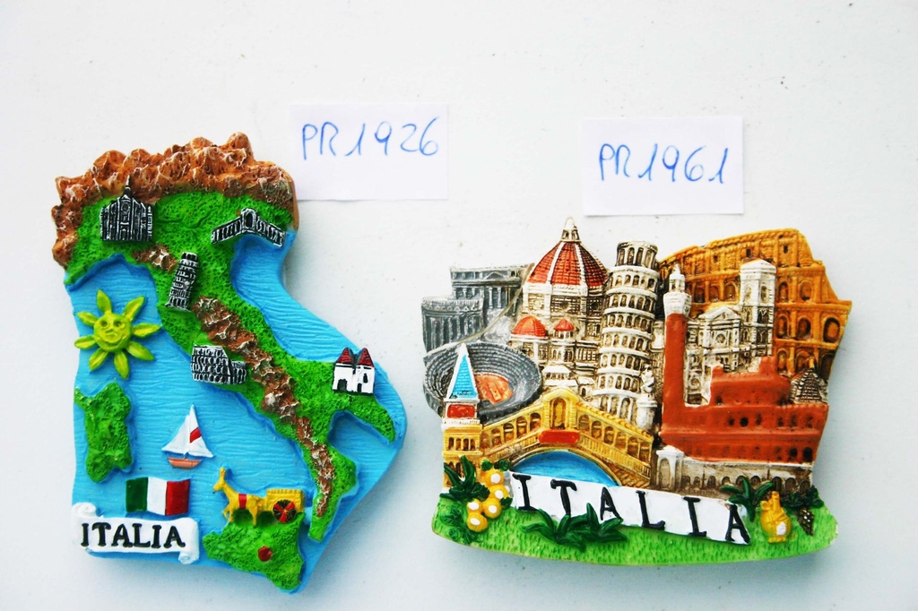 MAGNETE RESINA MIX MONUMENTI ITALY 