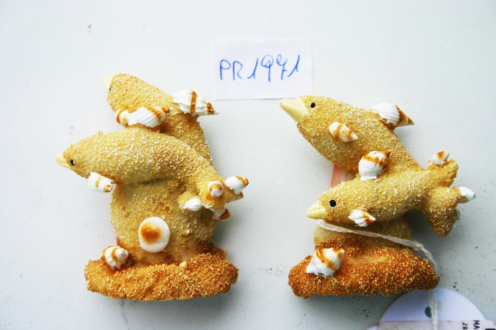 MAGNETE RESINA DELFINO SABBIA 2 MOD.ASS 