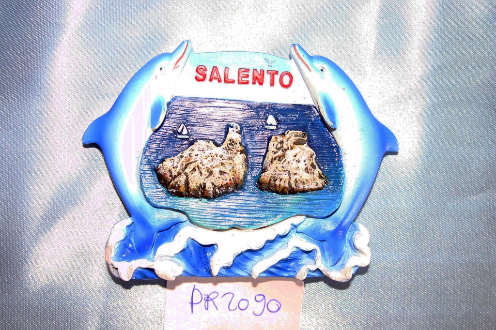 MAGNETE DUE DELFINI RESINA SALENTO 