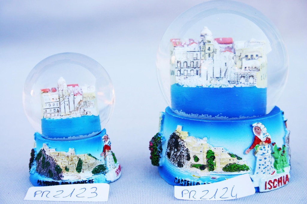 BOLLA NEVE RESINA ISCHIA PICC 