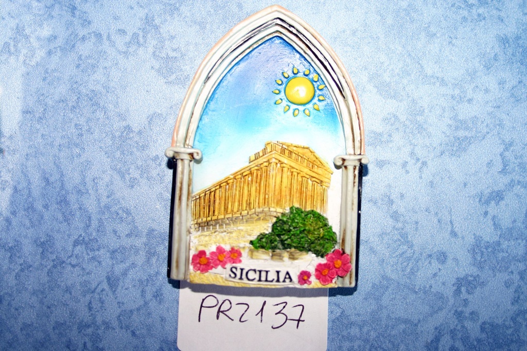 MAGNETE RESINA FINESTRA ARCO SICILIA 
