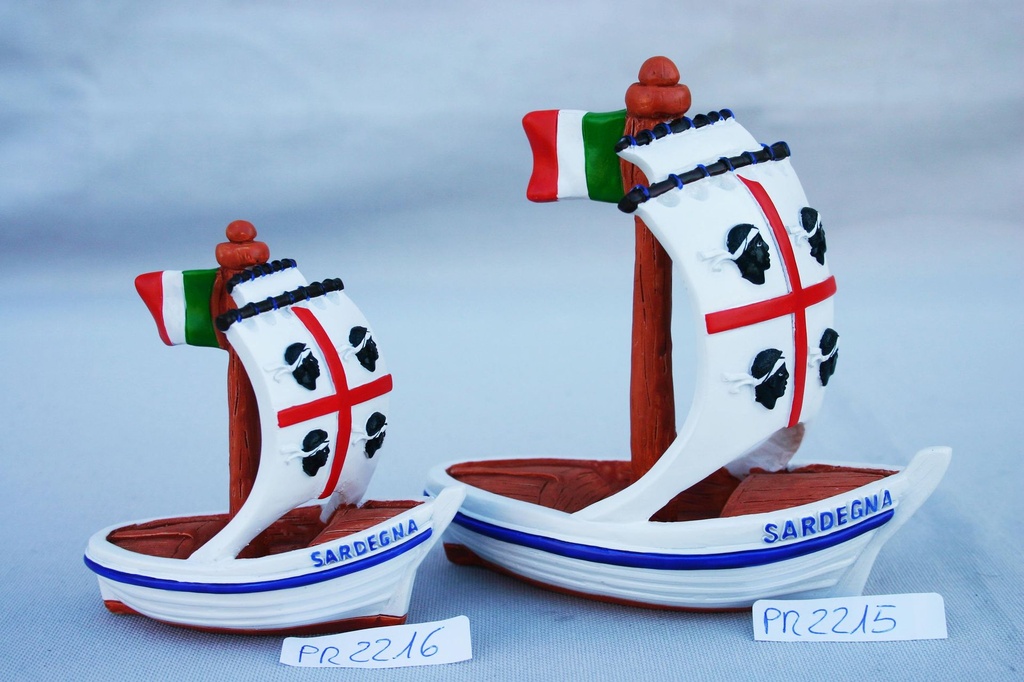 BARCA RESINA PICCOLA 4 MORI CM 8,5 