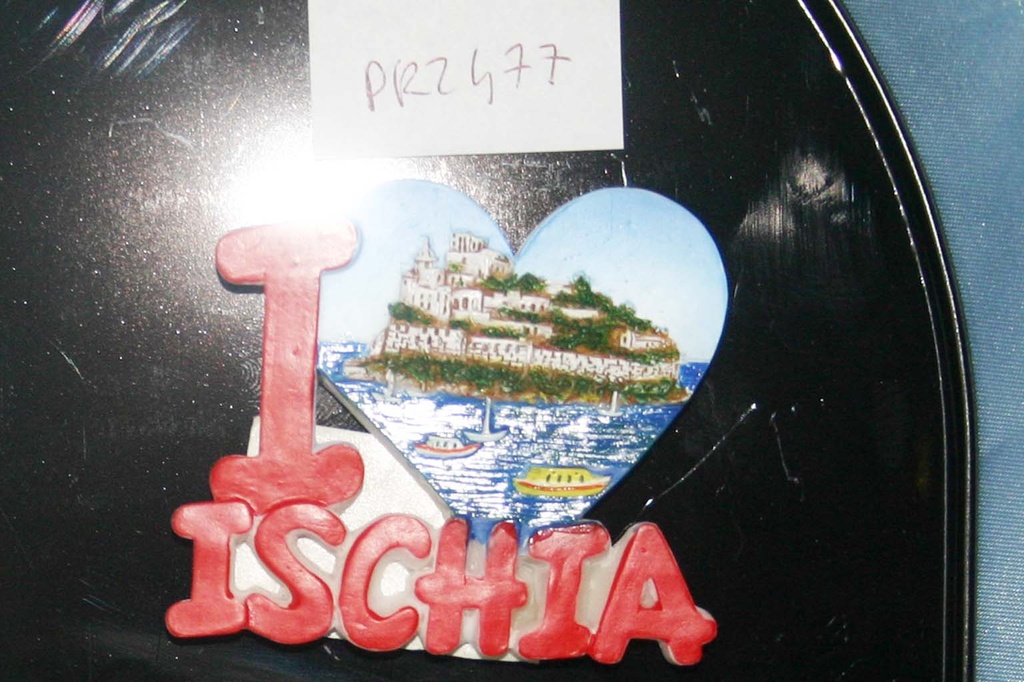 MAGNETE RESINA I LOVE ISCHIA 