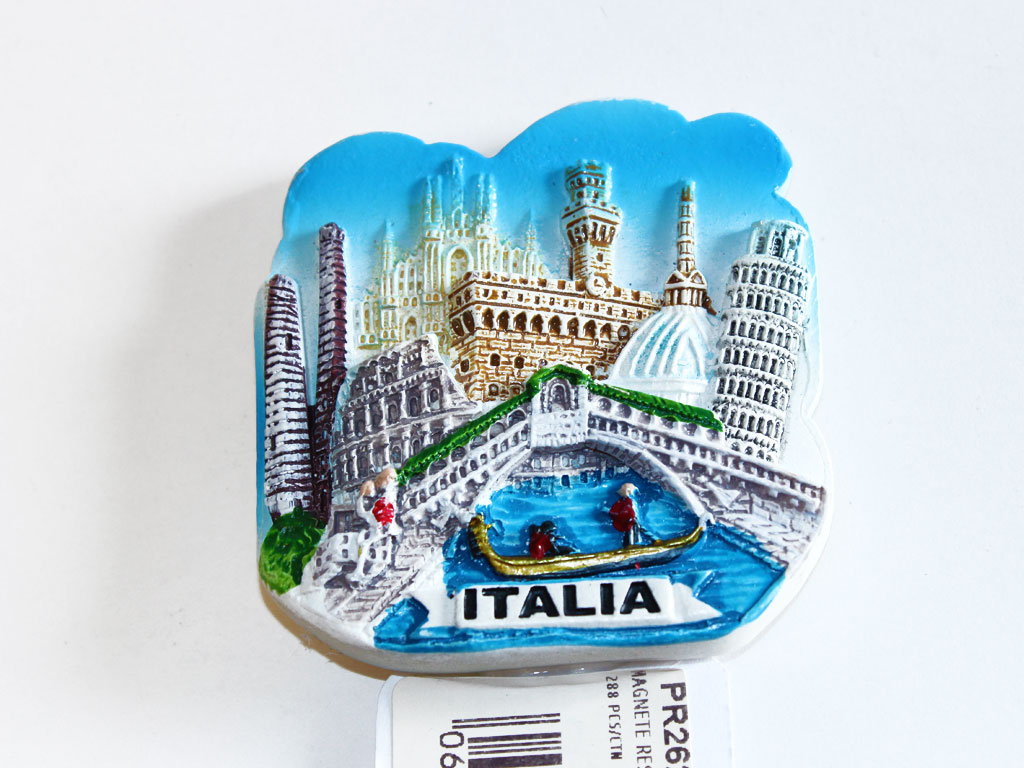 MAGNETE RESINA MONUMENTI ITALIA 